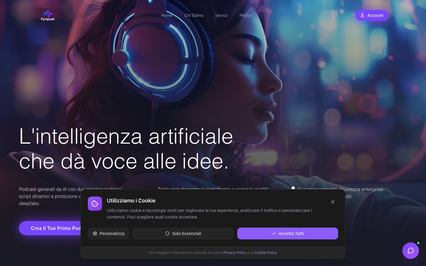 Fynqcast screenshot